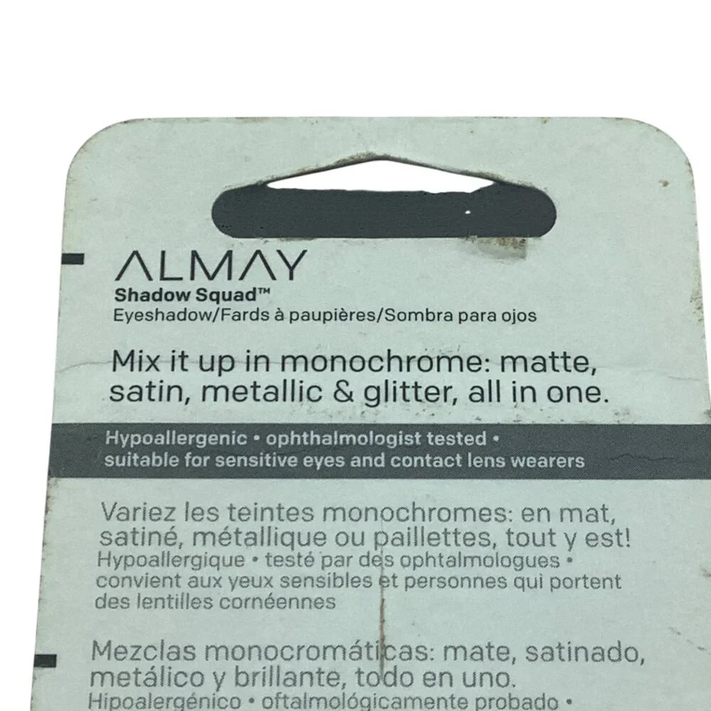 Almay Shadow Squad Eyeshadow‎ Palette 190 Unapologetic Matte Satin Metallic NEW